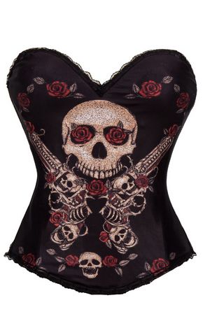 F66363 Sexy Corset Bustier Tops Black Cotton Push Up Corsets And Bustiers